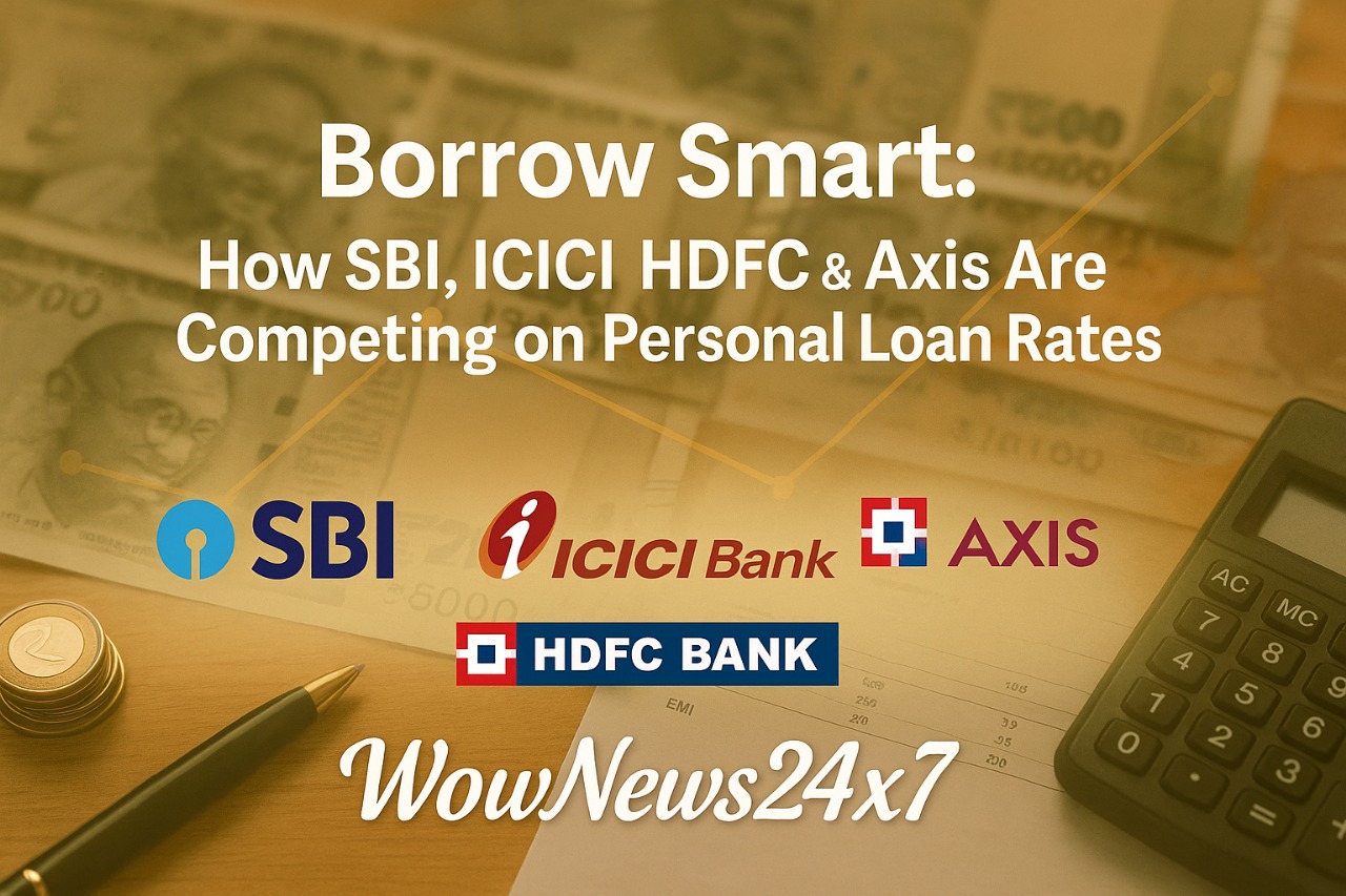 Borrow Smart: How SBI, ICICI, HDFC, and Axis Are Competing on Personal Loan Rates