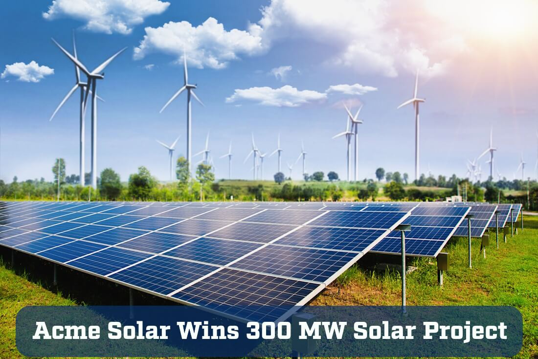 Sun-Sational Agreement: ACME’s 300 MW Solar Pact Energizes India’s Green Goals
