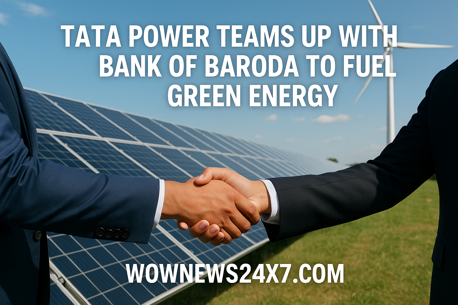 Tata Power and Bank of Baroda Light Up Solar Dreams with New Financing Pact