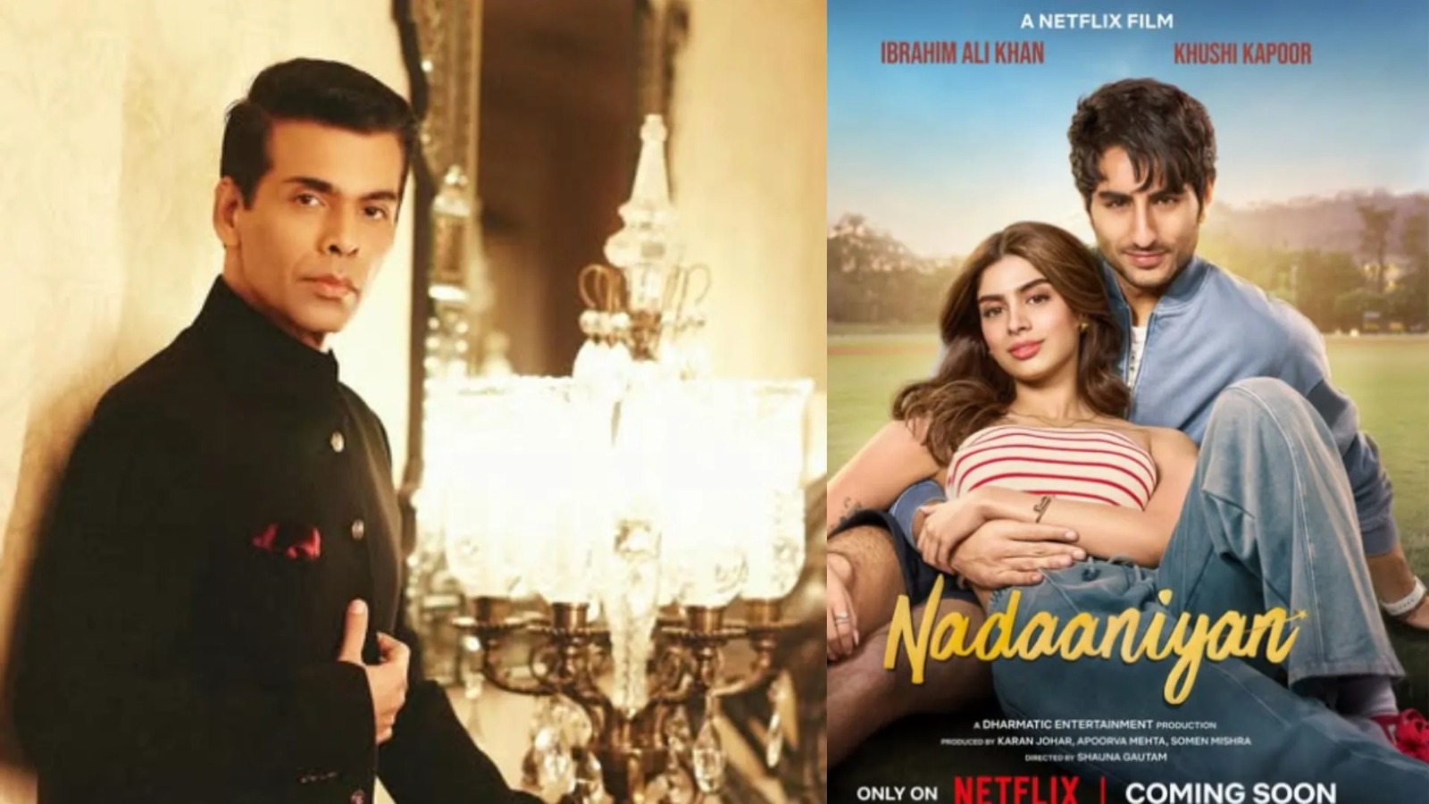 Karan Johar Introduces Ibrahim Ali Khan: The Next Big Thing in Nadaaniyan Alongside Khushi Kapoor
