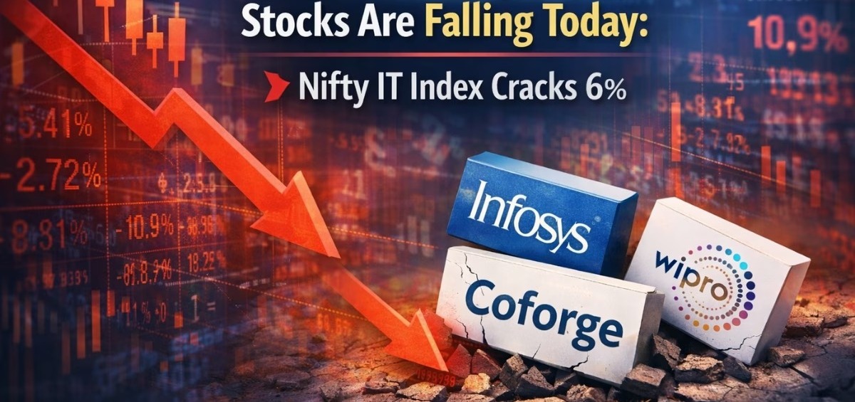 Infosys, Wipro, Coforge Shares Decline Up To 6% Amid Market Weakness