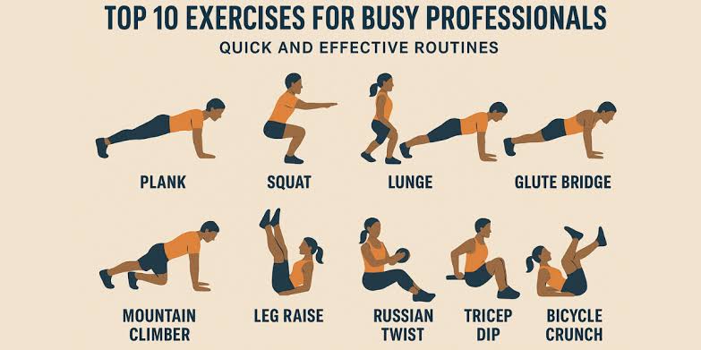 Fit In A Flash: 10 Power-Packed Workouts For Professionals On The Go