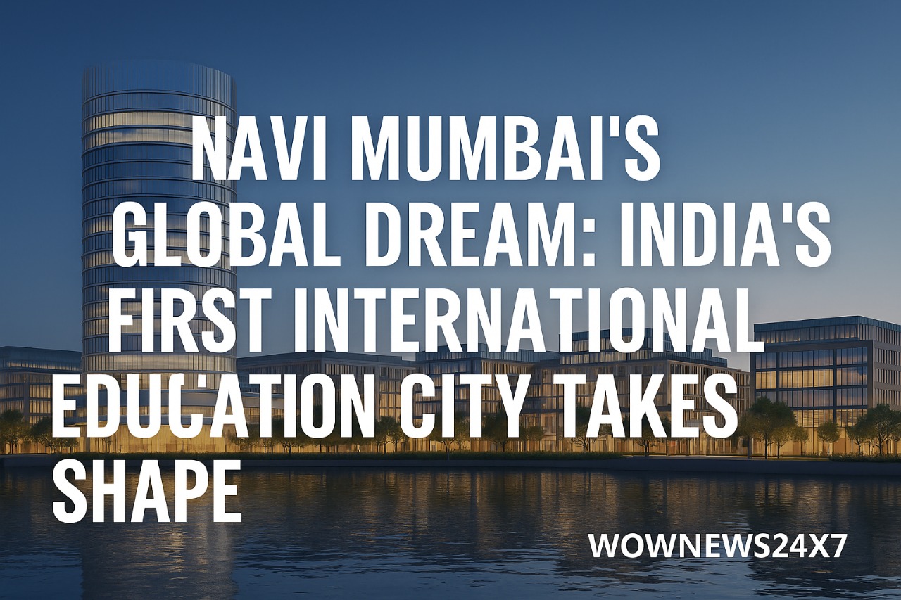 Navi Mumbai's Global Dream: India's First International Education City Takes Shape