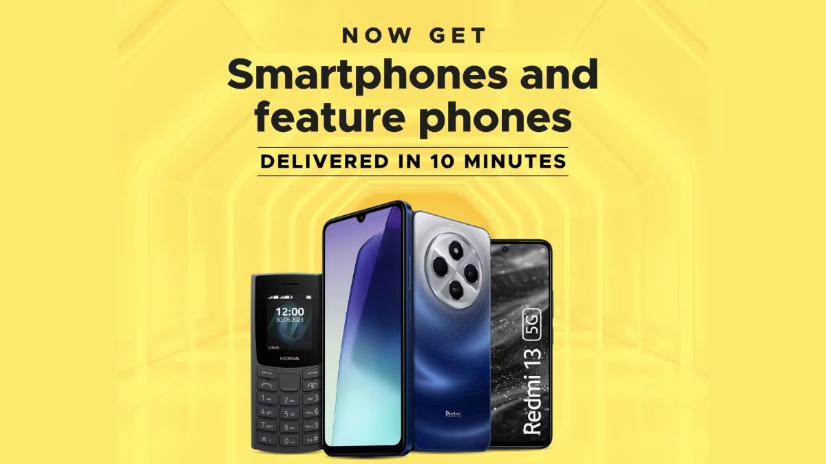 Need a Phone ASAP? Blinkit Expands 10-Minute Delivery to Smartphones & Feature Phones