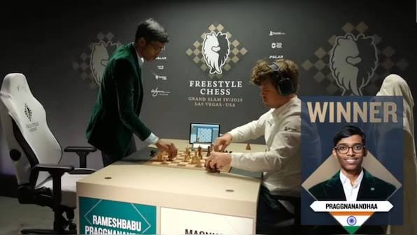 Indian Prodigy Praggnanandhaa Outplays Carlsen, Secures Triple Format Hat-Trick
