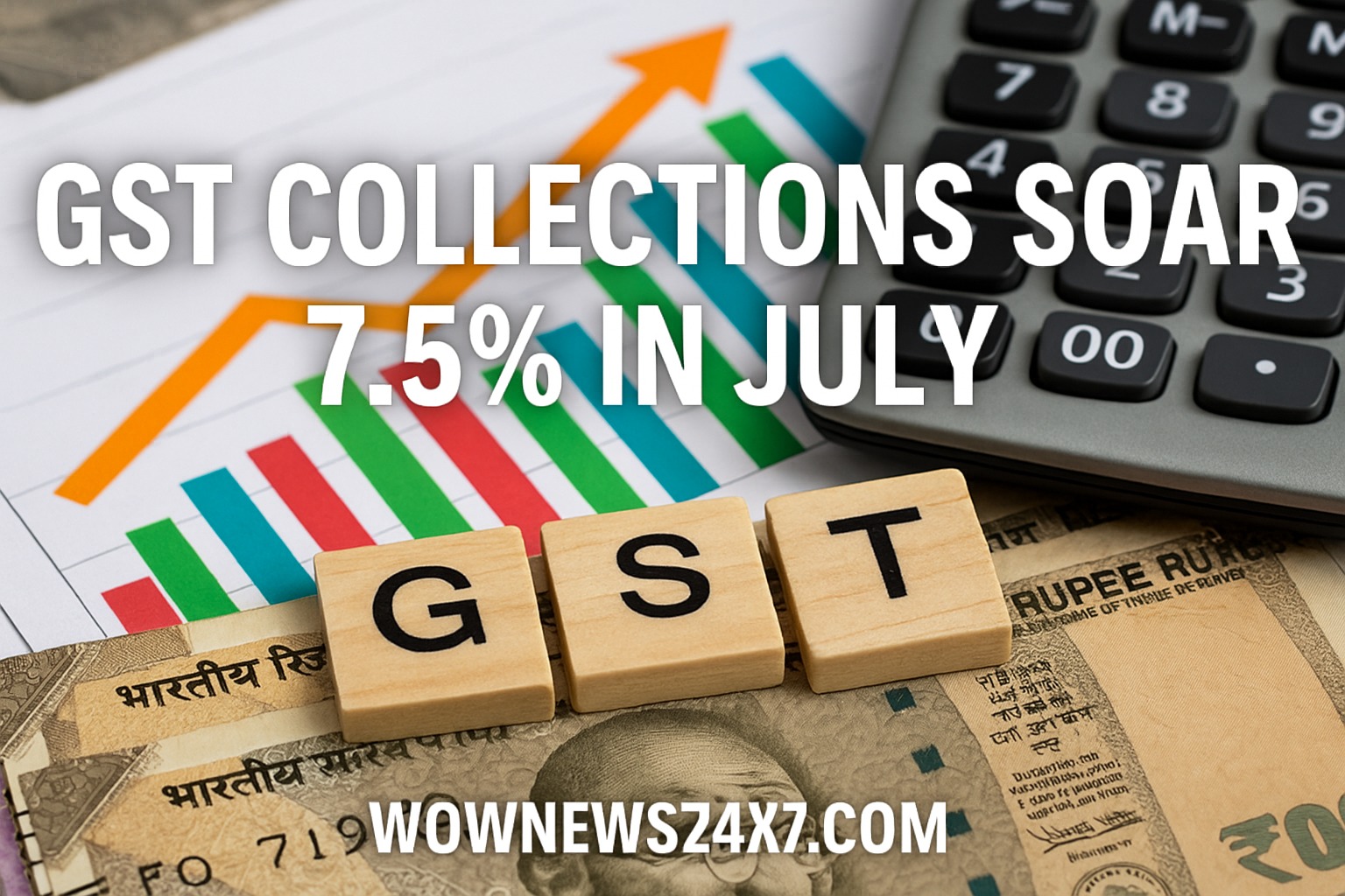 GST on the Rise: July’s ₹1.96 Lakh Crore Surge Sparks Economic Cheers!