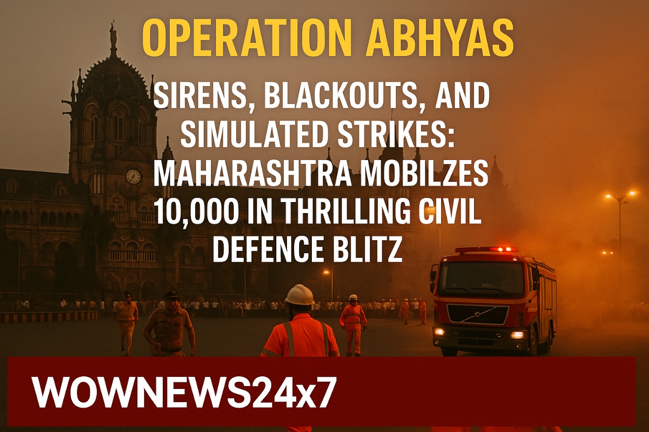 Operation Abhyas Unleashed: Inside Maharashtra’s Largest Mock War Drill Since 1971