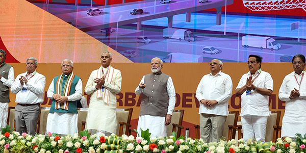 From Dust to Districts: PM Modi Celebrates 20 Years of Gujarat’s Cityscape Symphony