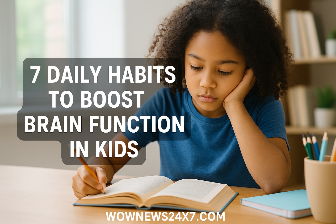 Smart Starts: 7 Daily Habits That Supercharge Brain Function In Kids