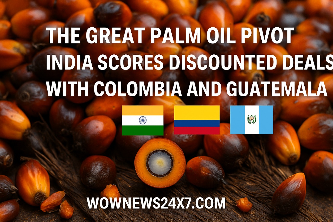 The Great Palm Oil Pivot: India Scores Discounted Deals With Colombia And Guatemala