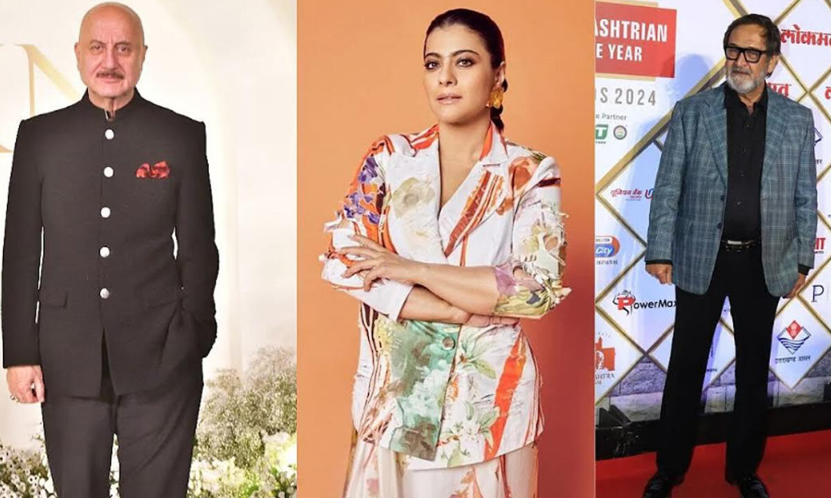 Bollywood Royalty Reigns: Anupam Kher, Kajol Lead Maharashtra’s Glittering Awards Night
