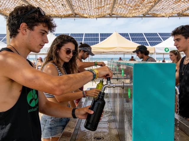 Tapping Sustainability: Music Festival Eliminates Millions of Plastic Bottles