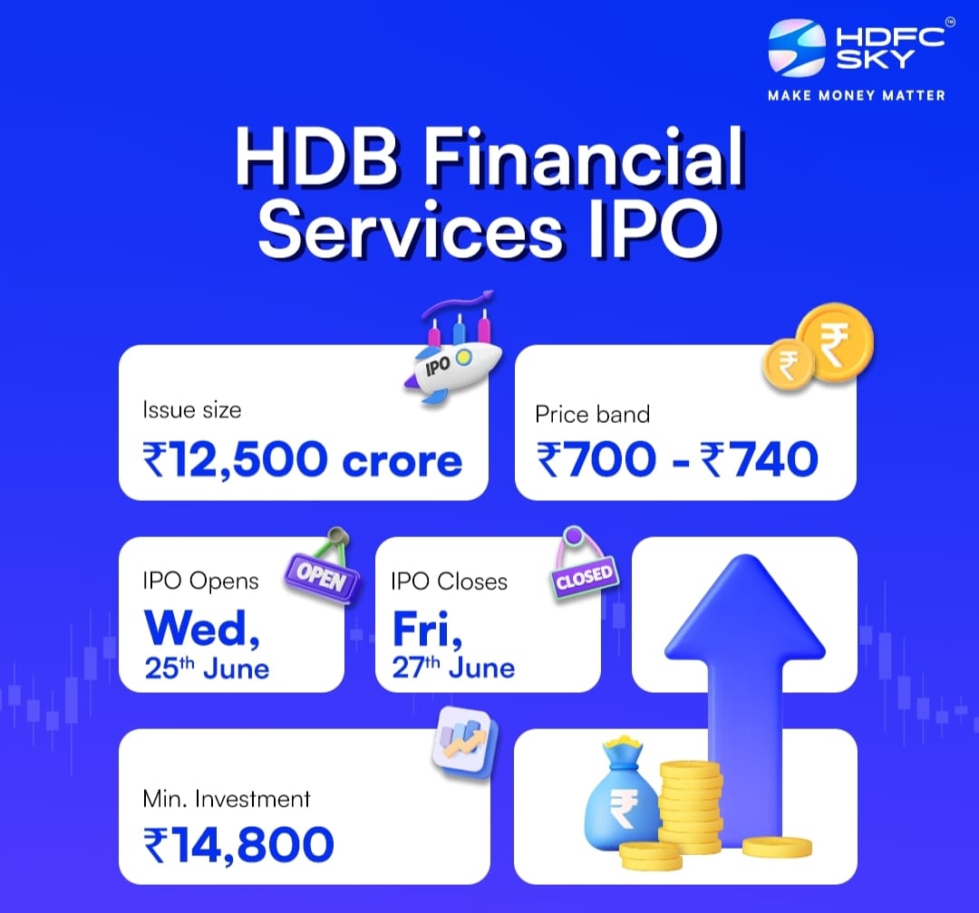 Sky’s the Limit: HDB Financial’s Mega IPO Takes Off—Here’s How to Board via HDFC Sky