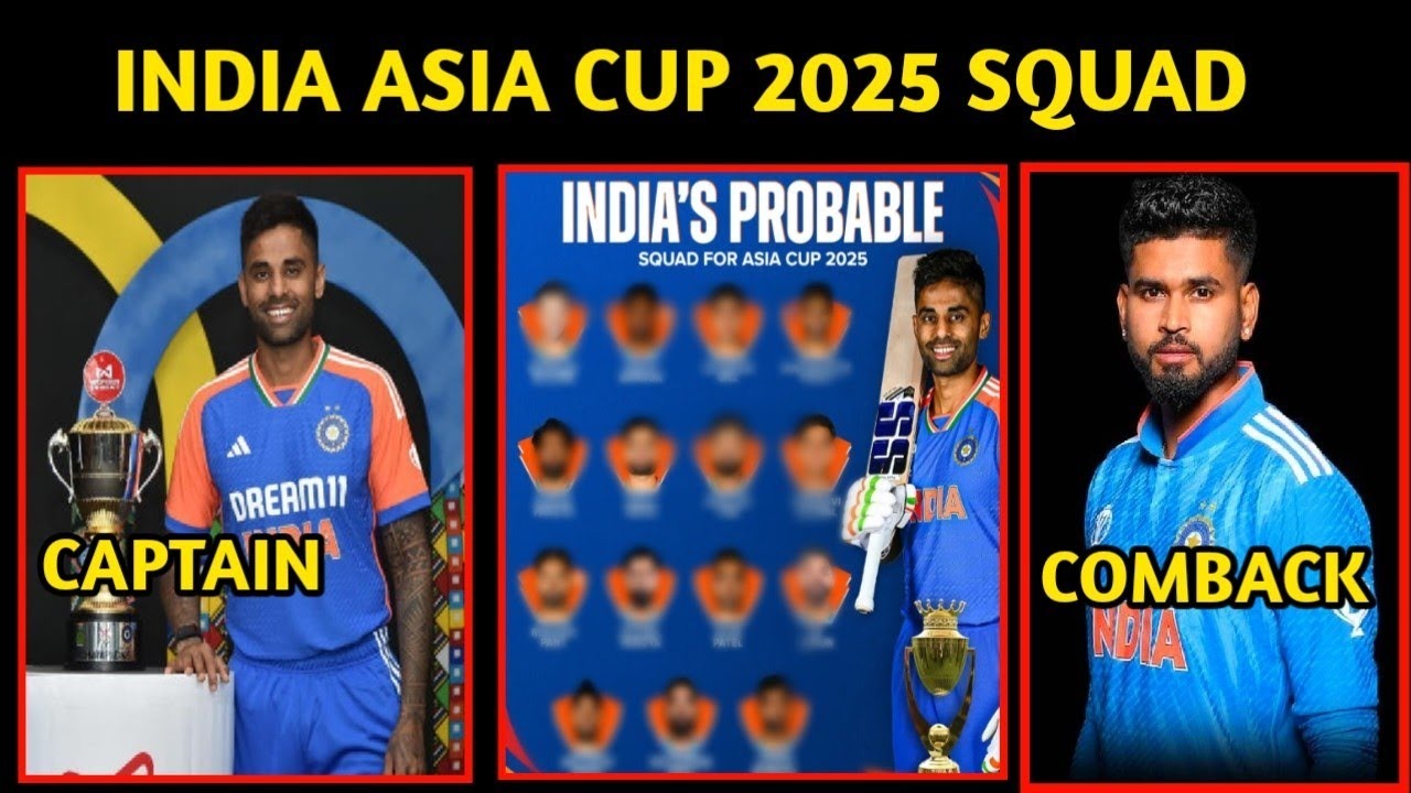 Shreyas Iyer Shines as Harbhajan Unveils Bold Asia Cup 2025 Squad for India