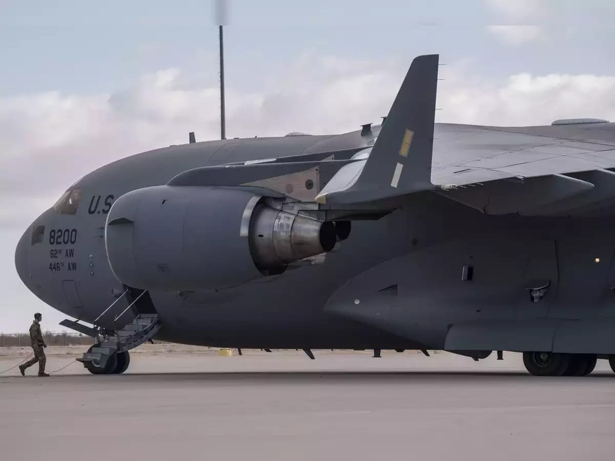US Military Deports Indian Migrants on C-17 Aircraft in Trump's Immigration Crackdown