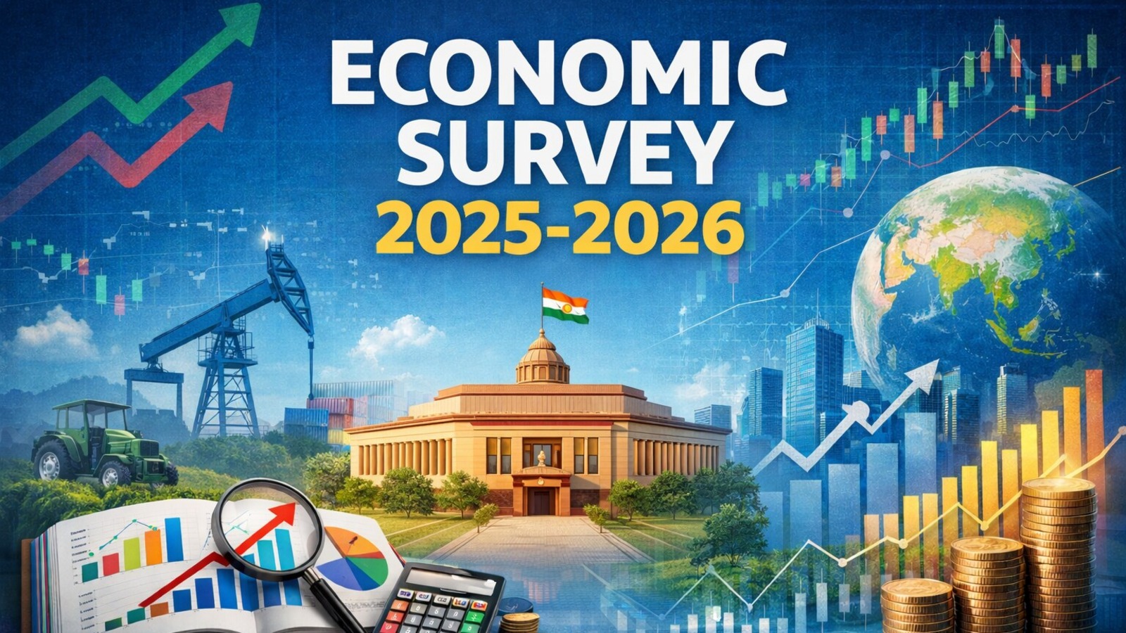 India’s Economic Survey Projects 7.4% GDP Growth; Food Sector Eyes Supportive Budget