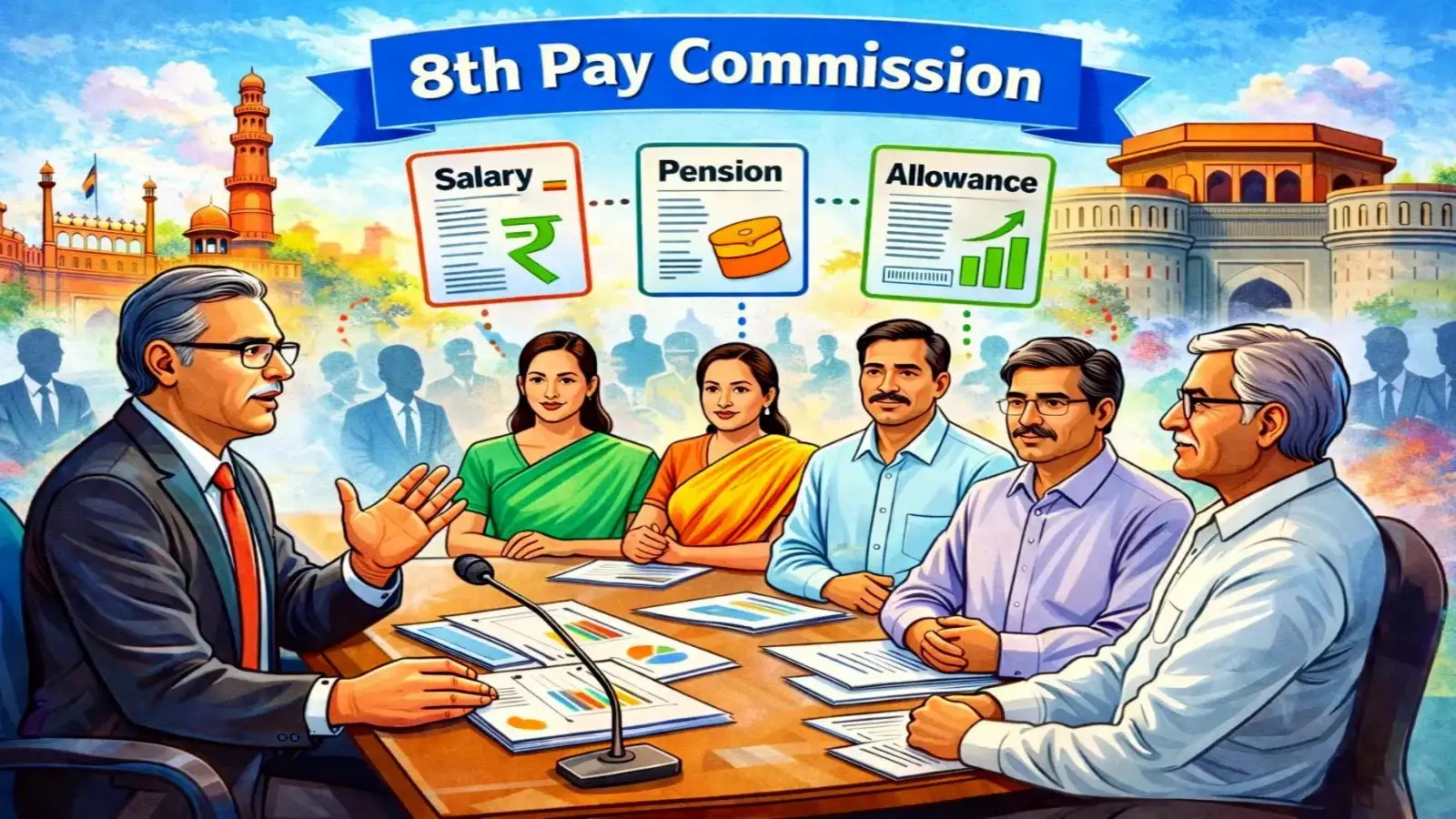 Pay Commission Roadmap: Meetings Set In Delhi And Maharashtra