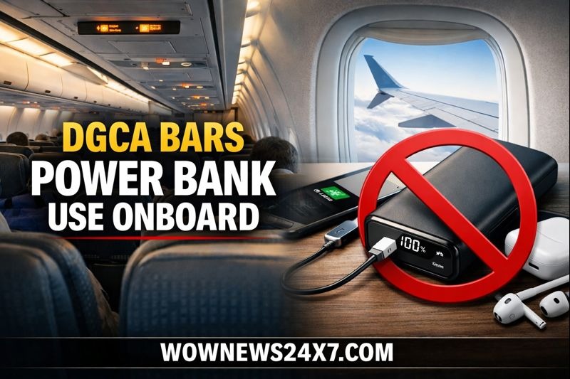 Safety First, Charging Later: DGCA Restricts Power Bank Use in Aircraft