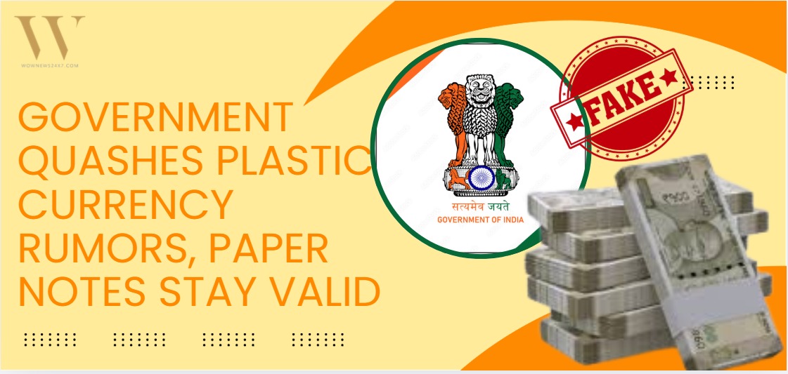 Government Denies Rumors of RBI Replacing Paper Currency in June