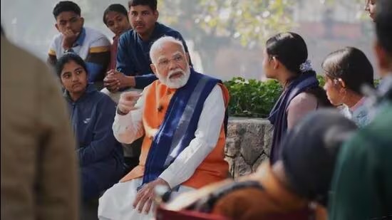 PM Modi Urges Students to View Exams as Milestones, Not Endpoints