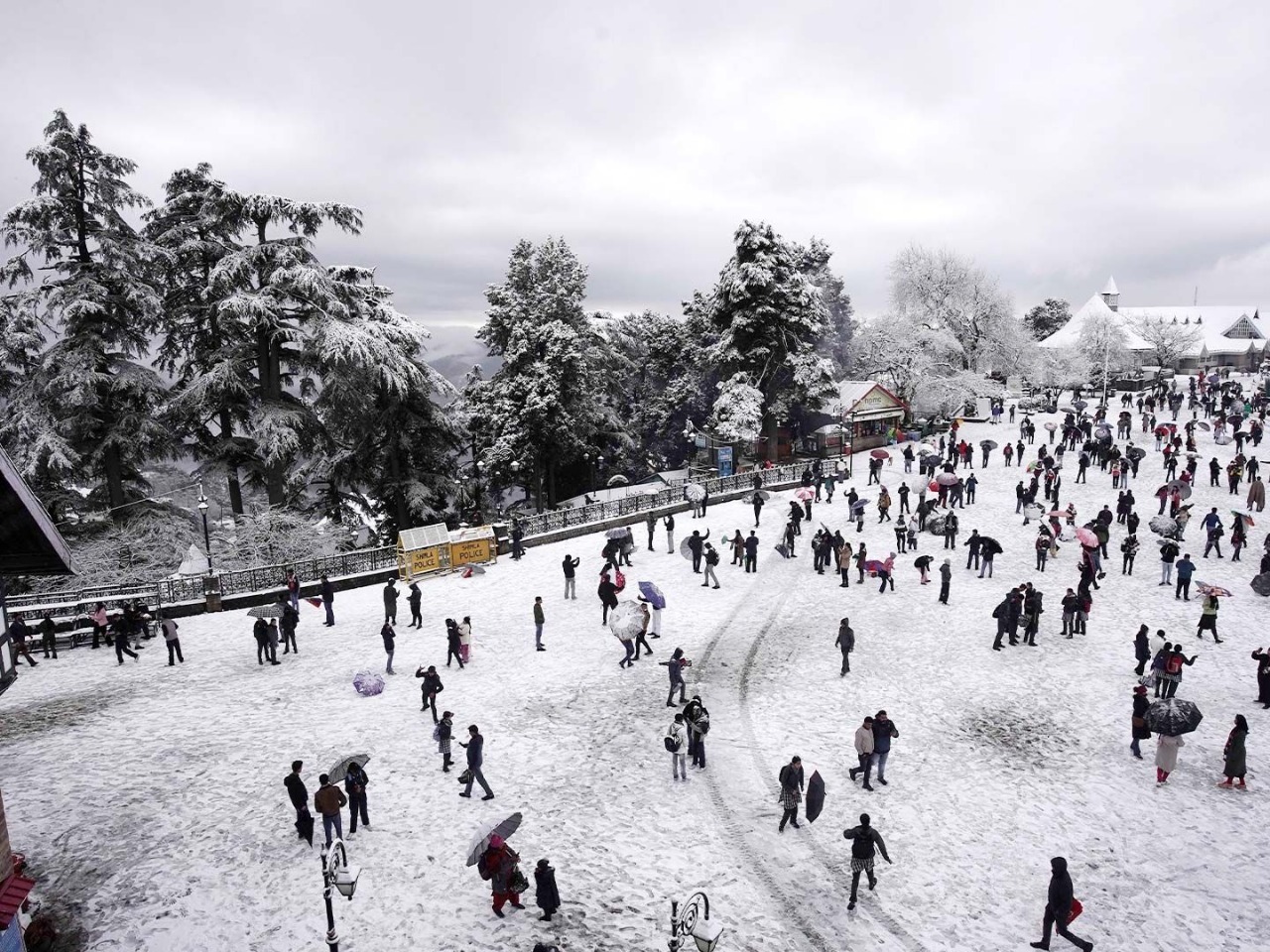 This Is Where You Will Find Great Opportunities to View Snow Currently Before India's Winter Season Heads for Goodbye