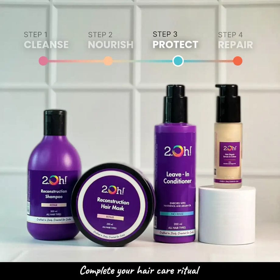 2.Oh! Unveils Italian-Formulated Leave-In Conditioner for Luxurious Hair Care