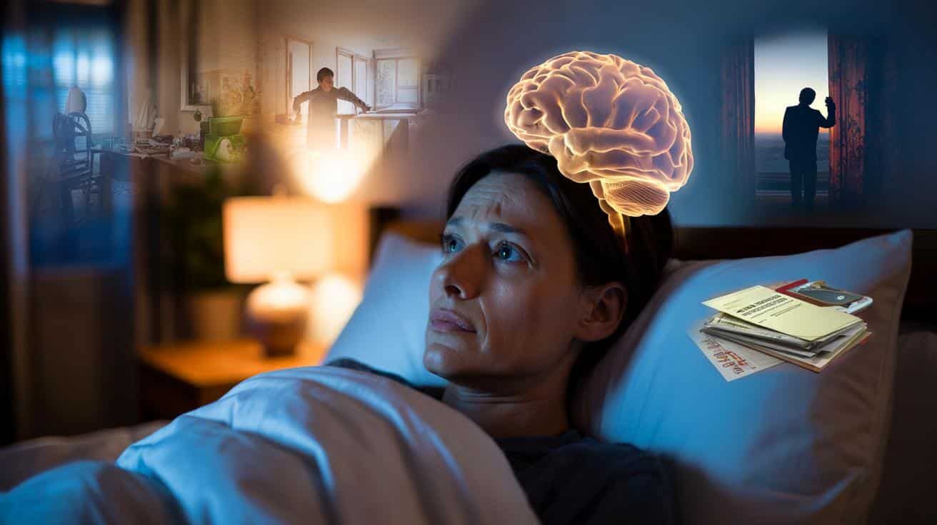Why Nighttime Overthinking Reflects the Brain’s Struggle to Process Emotions