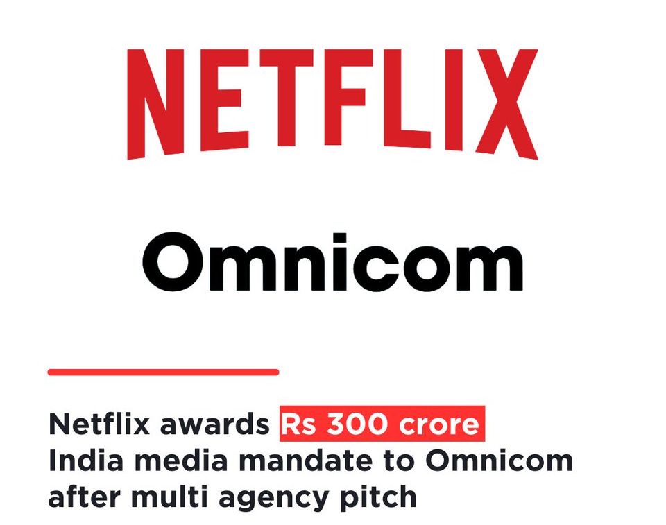 Netflix Bets Big On India, Rs 300 Crore Media Mandate Goes To Omnicom