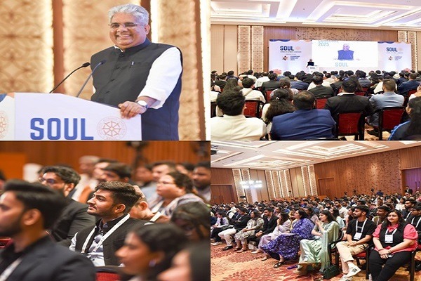 Union Minister Bhupender Yadav Encourages Upcoming Leaders at SOUL Conclave