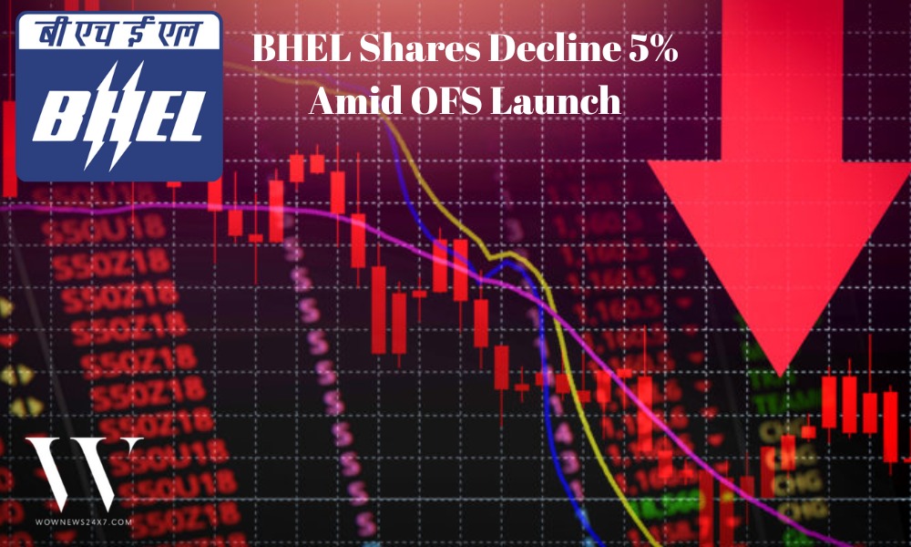 BHEL Shares Slide 5% as Government Launches ₹4,422 Crore OFS at Discounted Price