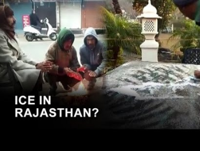 Rajasthan’s Mount Abu Freezes At -7°C Amid Severe Cold Wave
