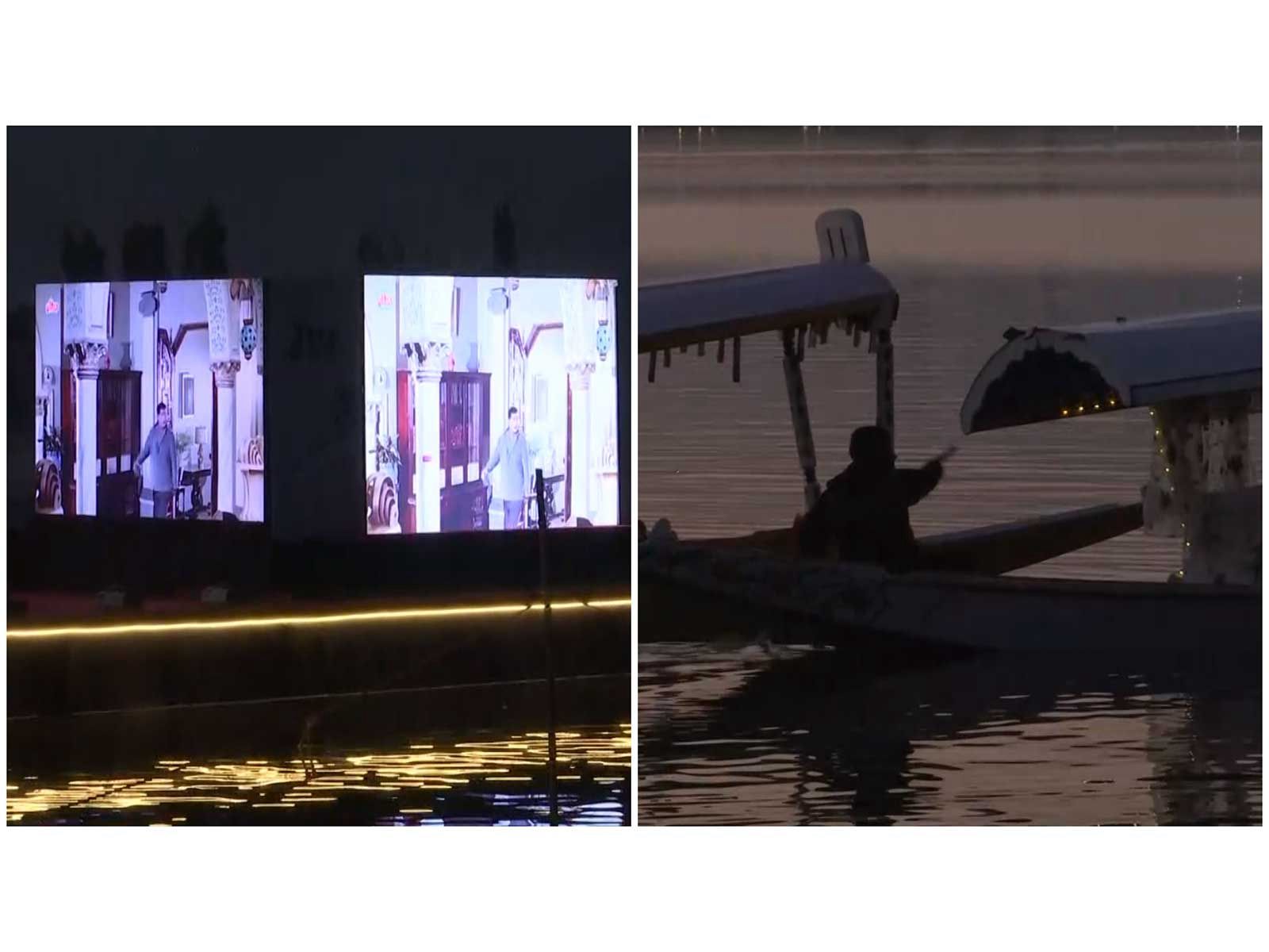 Shikaras on Screen: Floating Cinema Charms Srinagar's Dal Lake