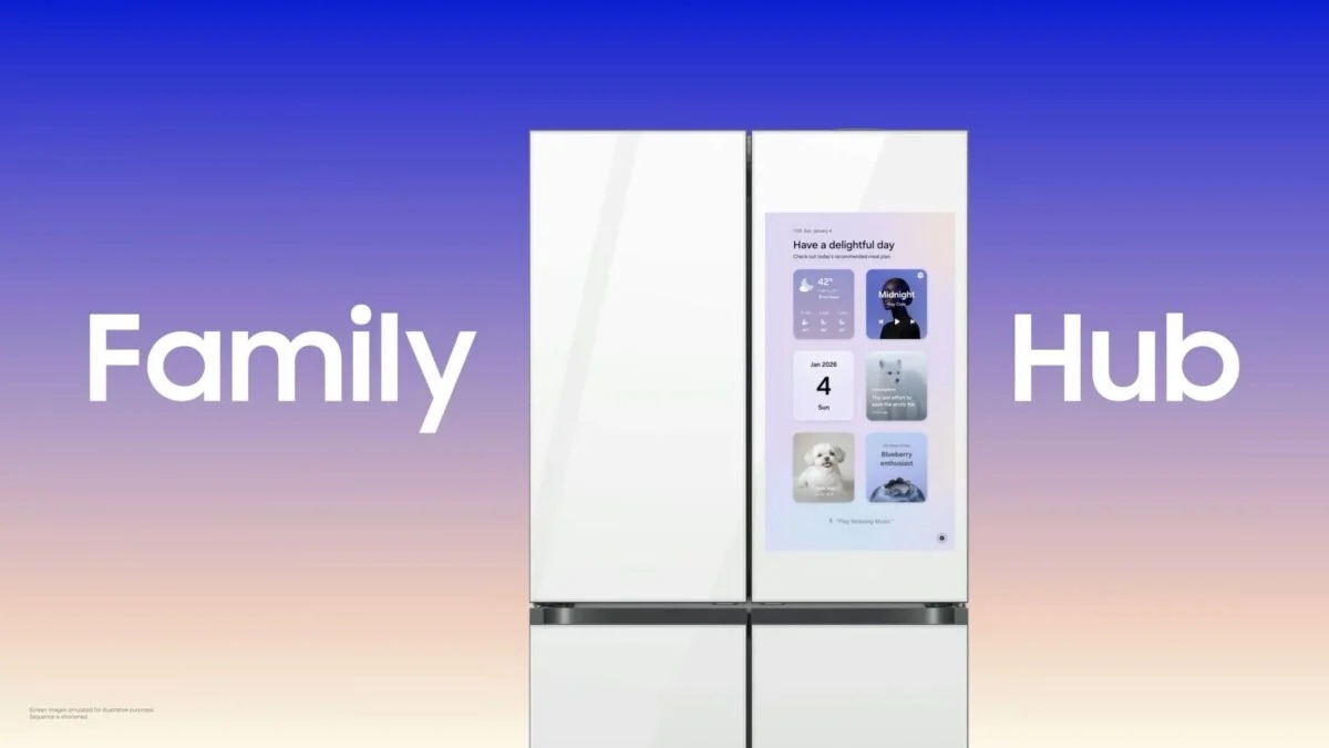 Samsung Introduces Voice-Controlled Smart Fridges At CES 2026