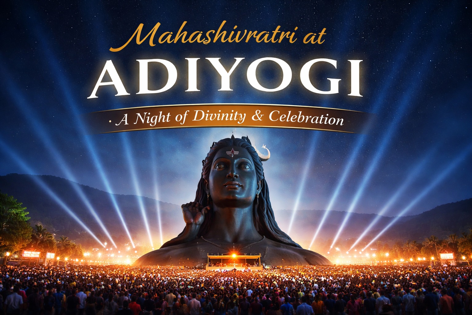 A Night Like No Other: Adiyogi’s Mahashivratri 2026 Set to Unite Thousands in Coimbatore