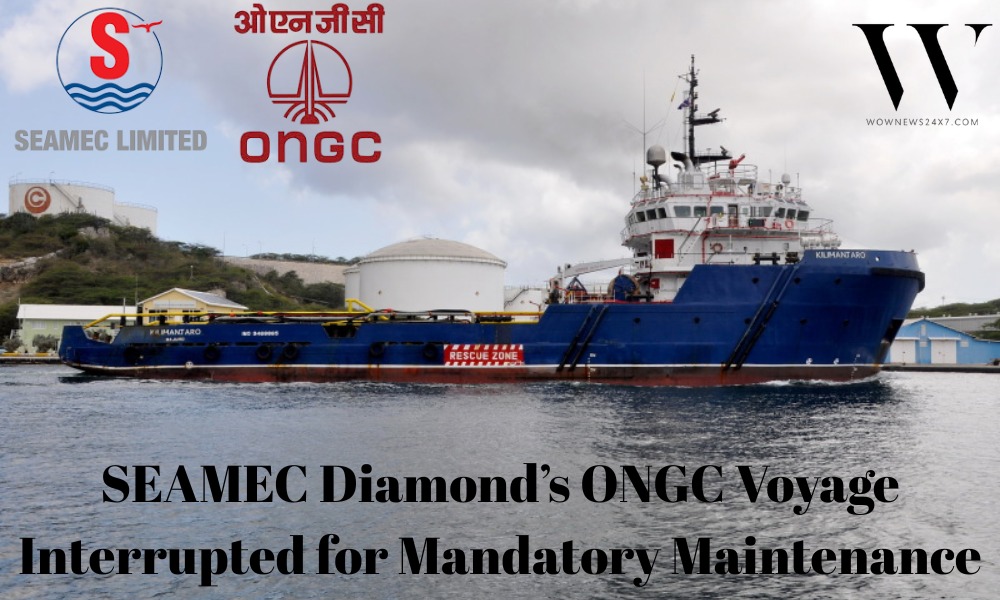 SEAMEC Diamond Temporarily Off-Hired: ONGC Contract Paused for Mandatory Drydock Compliance