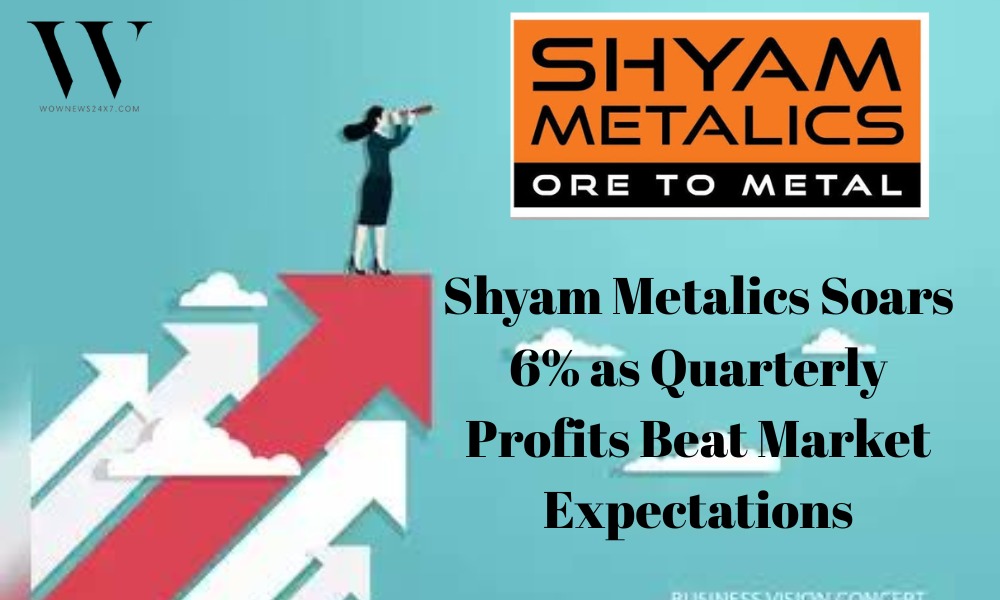 Shyam Metalics Reports Strong Q1 Performance; Announces Dividend and Fundraising, Shares Surge 6%