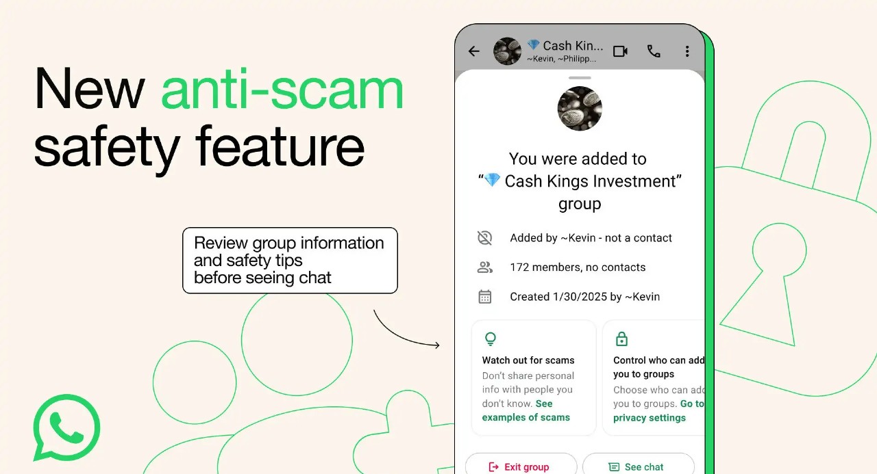 WhatsApp’s New Shield: Scam Detection Feature Rolls Out for Group Chats Amid Rising Fraud