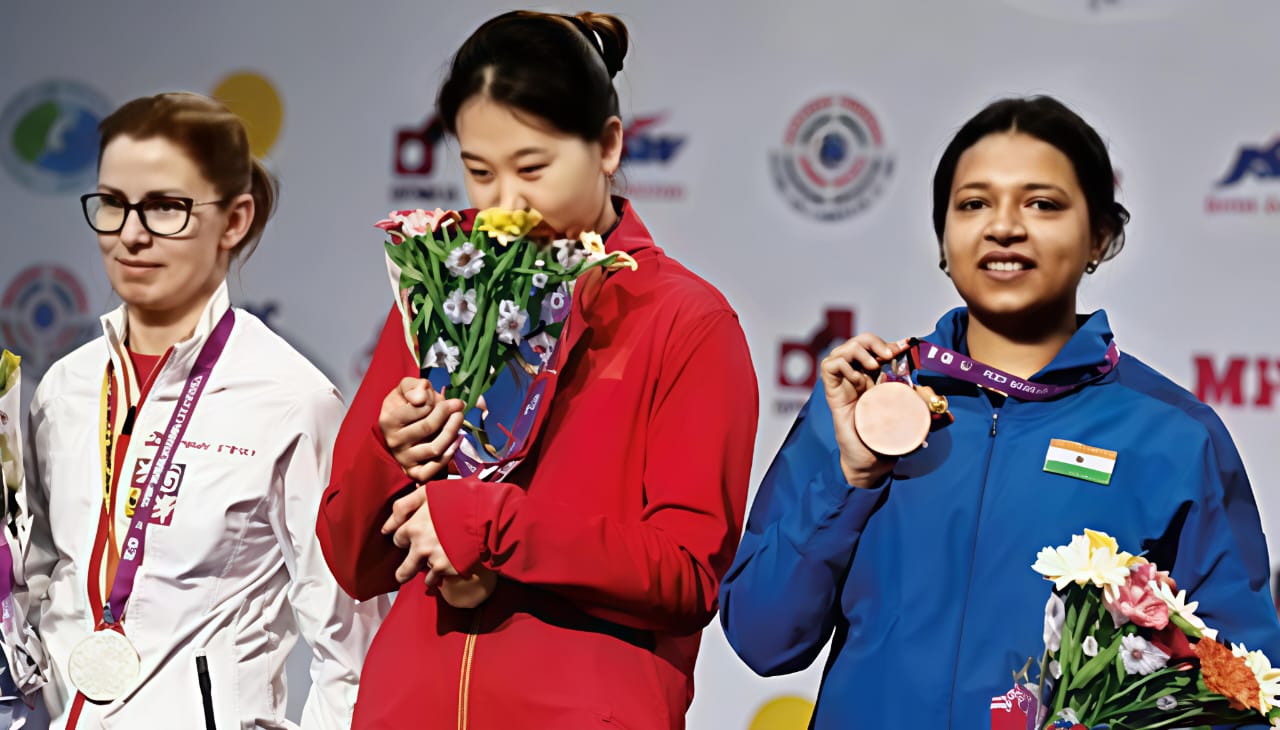Bullseye Brilliance: Sift Kaur Samra’s Bronze Sparks Indian Pride at Munich World Cup