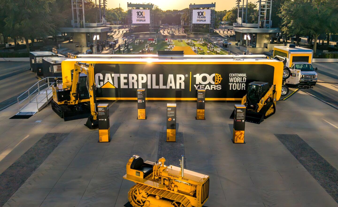 Golden Gears & Indian Steers: 100 Years of Caterpillar, 50 Years of Team India Powering Progress