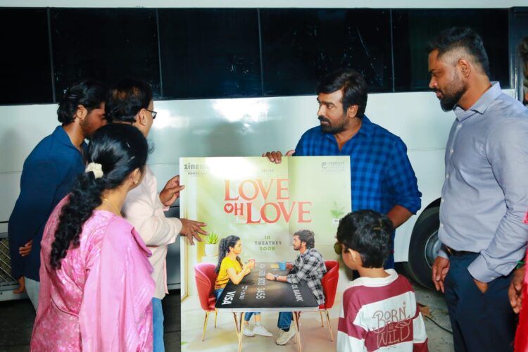 Vijay Sethupathi Unveils First Look Of Pavish-Starrer Love Oh Love