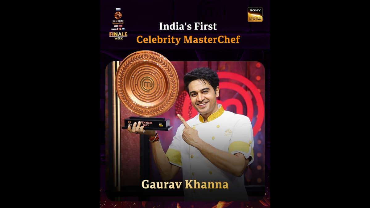 Gaurav Khanna Cooks Up a Storm, Wins Celebrity MasterChef; Nikki Tamboli Takes the Runner-Up Spot