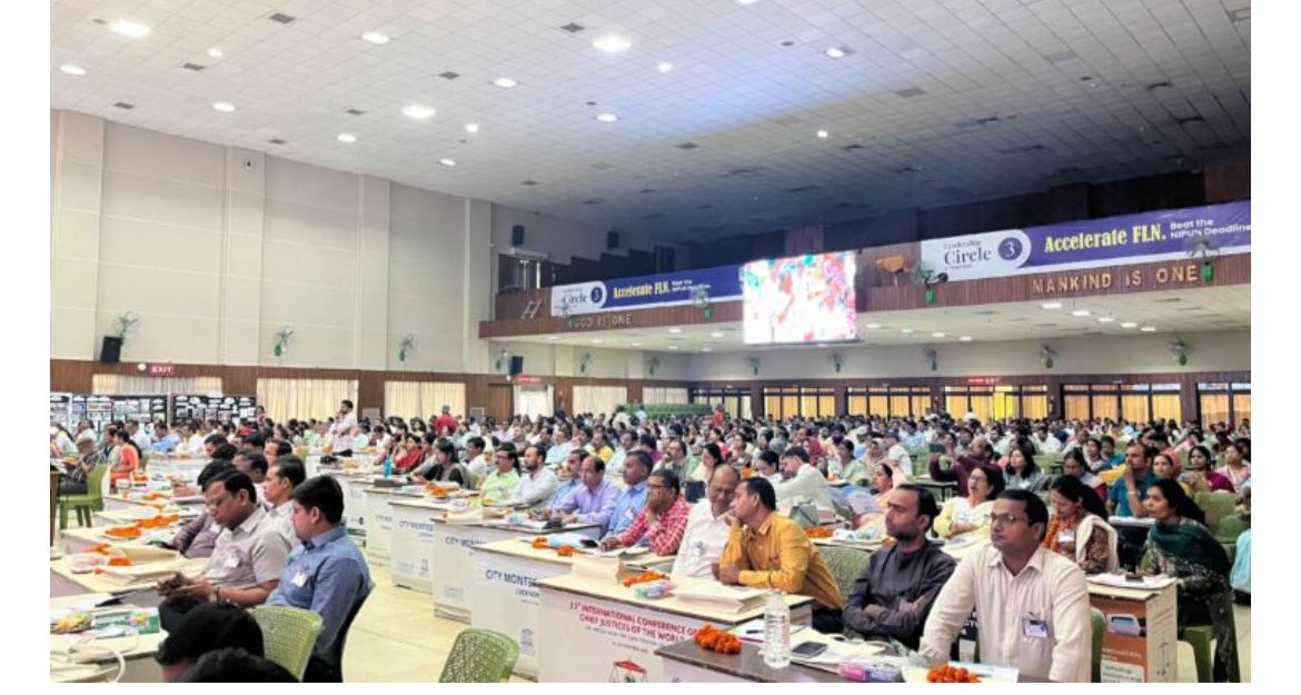 Leading the Learning Leap: 600+ Educators Rally for FLN & NIPUN 2027 at DEVI Sansthan's Circle 3