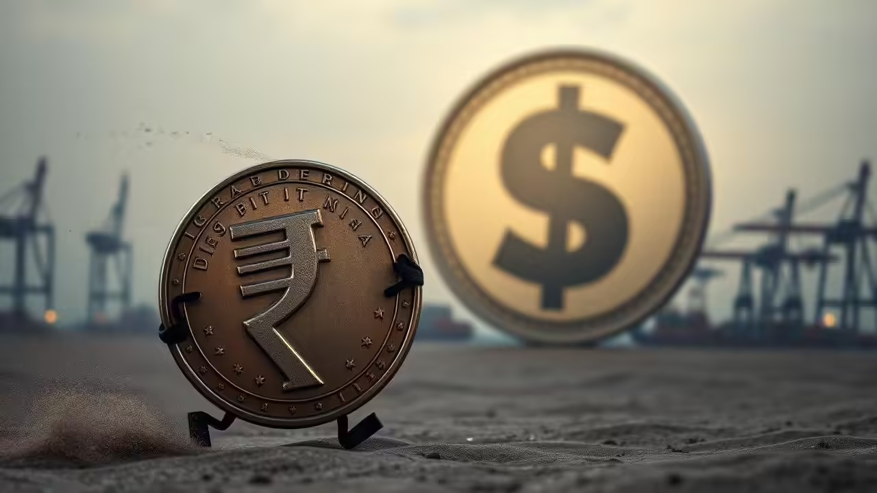 Indian Rupee Edges Lower to 88.67 Against US Dollar Amid Market Volatility