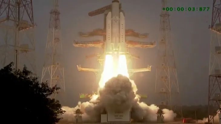 Heavy lift, higher orbit: ISRO launches India’s heaviest payload on LVM3-M6