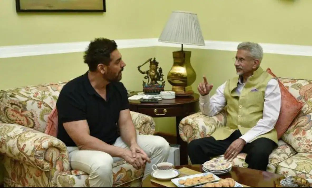 Reel Meets Real— John Abraham Discusses ‘The Diplomat’ with Dr. S. Jaishankar