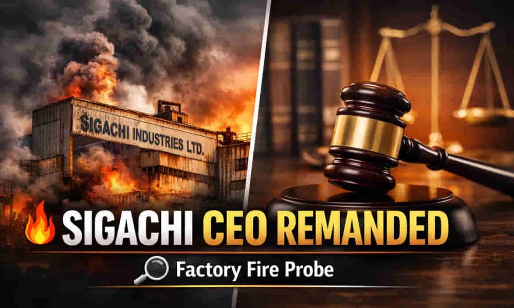 Sigachi in the Spotlight: Shares Tumble After CEO Remanded in Hyderabad Fire Case