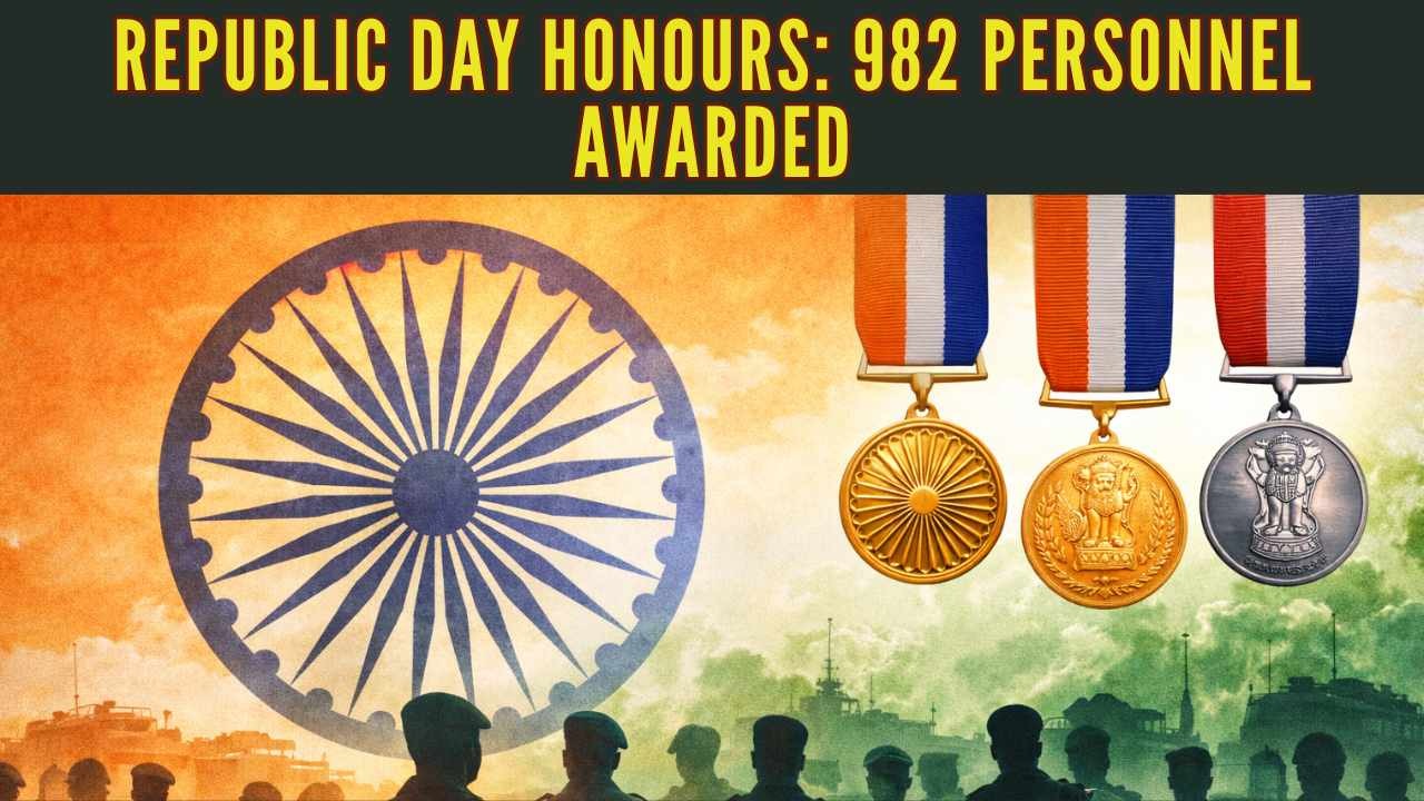 Republic Day 2026: Gallantry And Service Medals Announced For 982 Personnel