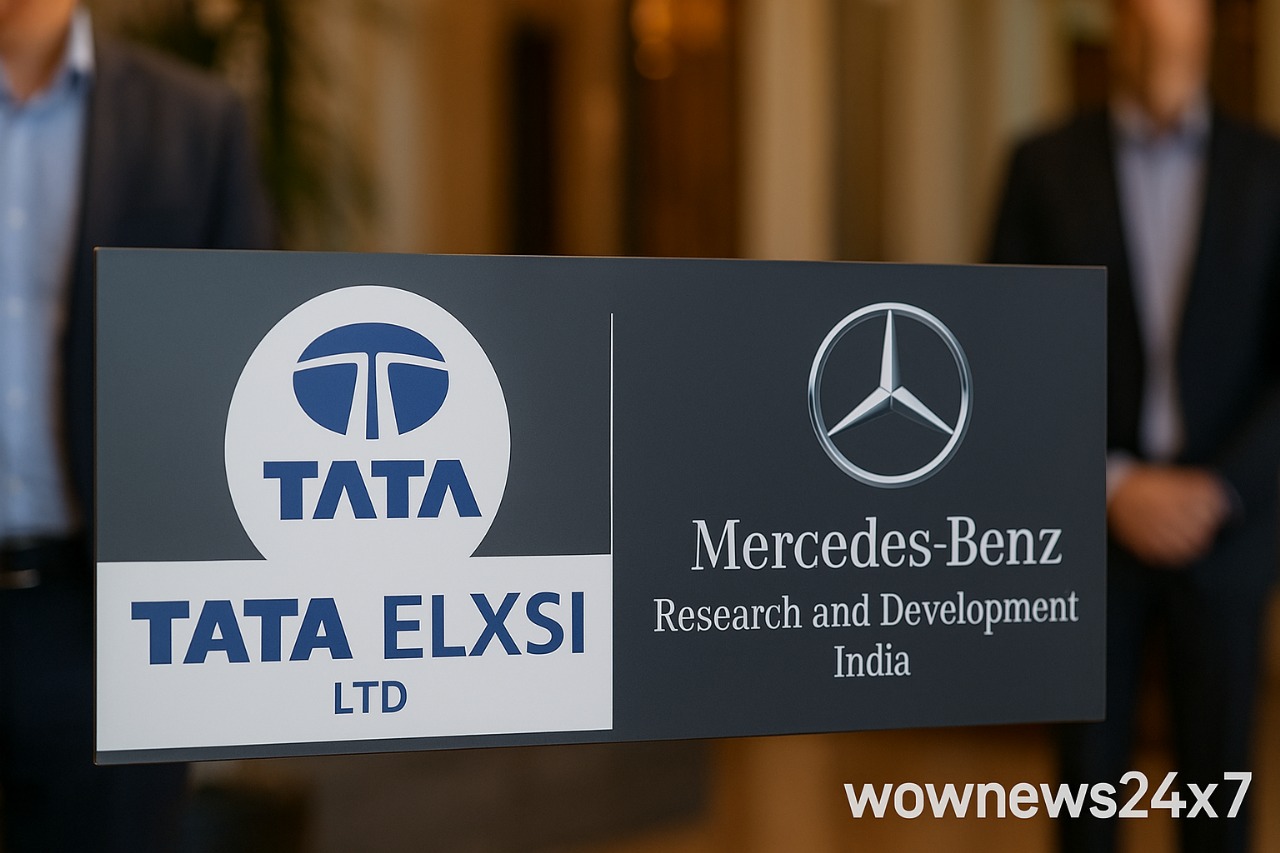 Tata Elxsi and Mercedes-Benz R&D India Accelerate Future Mobility with Groundbreaking Vehicle Engineering Alliance