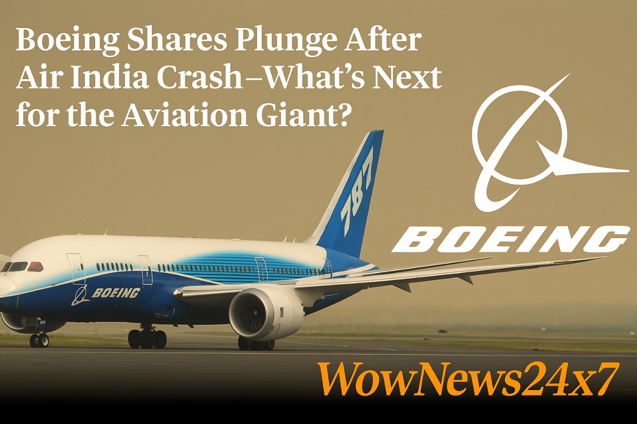 Boeing Shares Plunge After Air India Crash—What’s Next for the Aviation Giant?