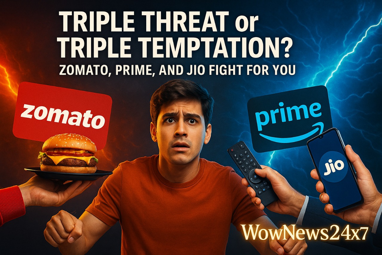 Triple Threat or Triple Temptation? Zomato, Prime, and Jio Fight for You